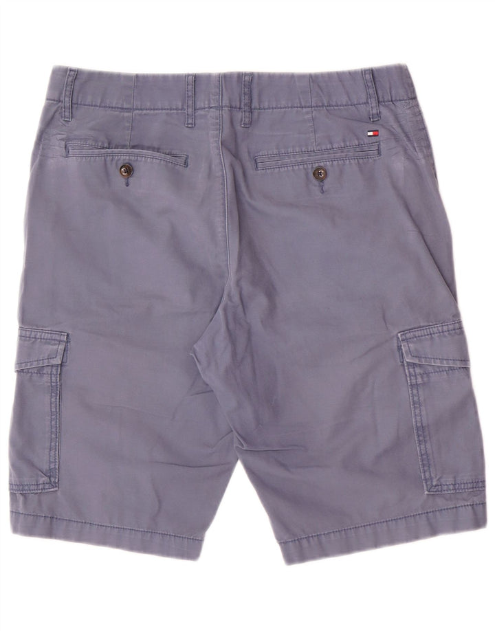 Tommy Hilfiger Short Cargo Homme W32 Bleu Moyen Coton