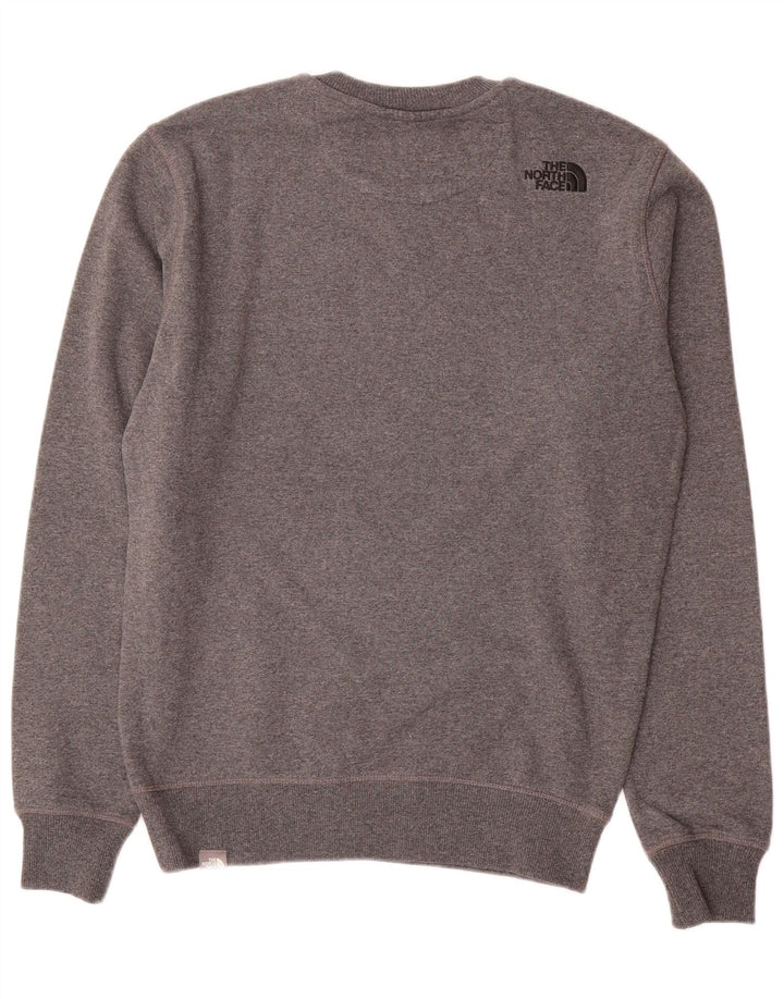 The North Face Sweat-shirt graphique pour homme Petit gris Coton