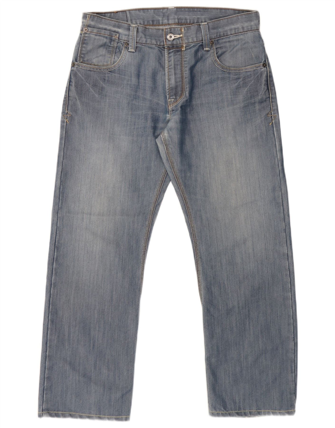 Levi's Jean Droit 514 Homme Bleu W33 L30 Coton