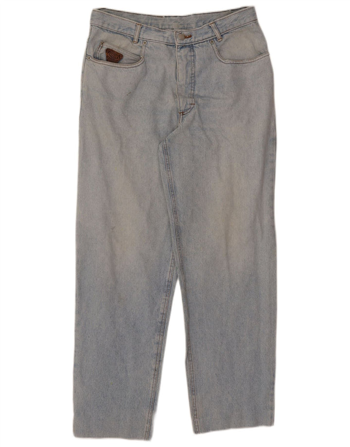Jean droit homme vintage W34 L30 coton bleu