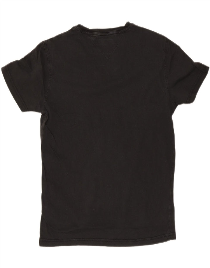 Tommy Hilfiger T-Shirt Homme Petit Noir Coton