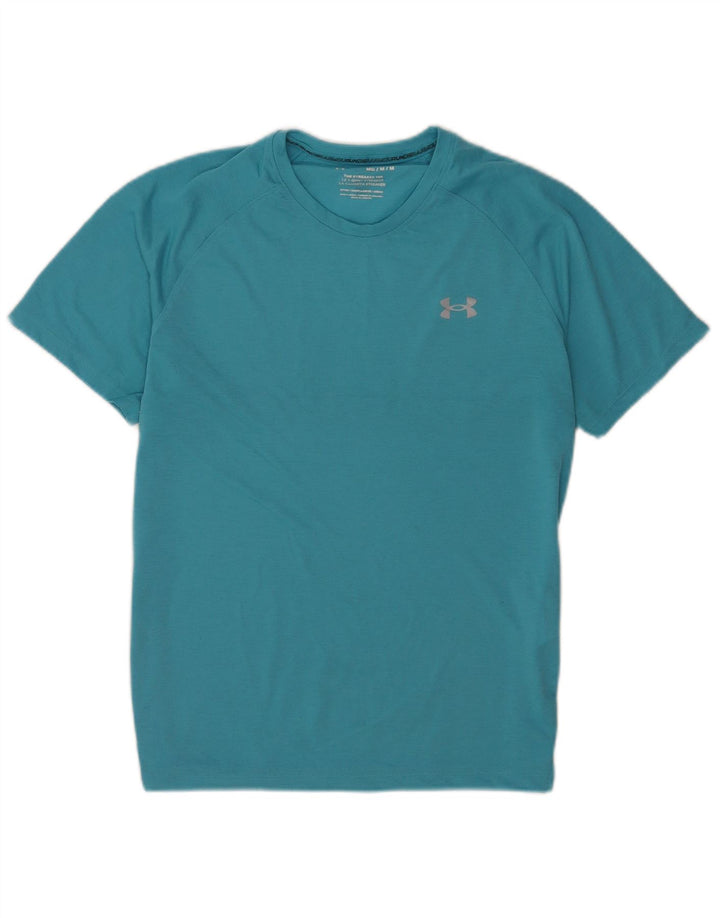 Under Armour T-Shirt Homme Bleu Moyen Polyester