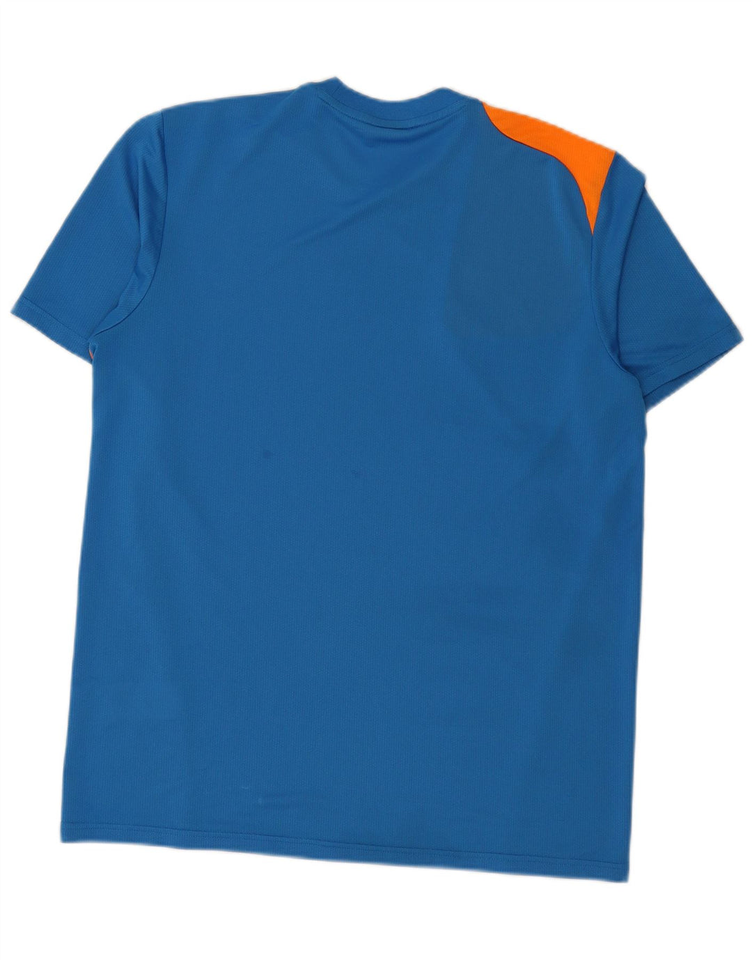 ADIDAS T-shirt graphique pour hommes, grand bleu, polyester color block