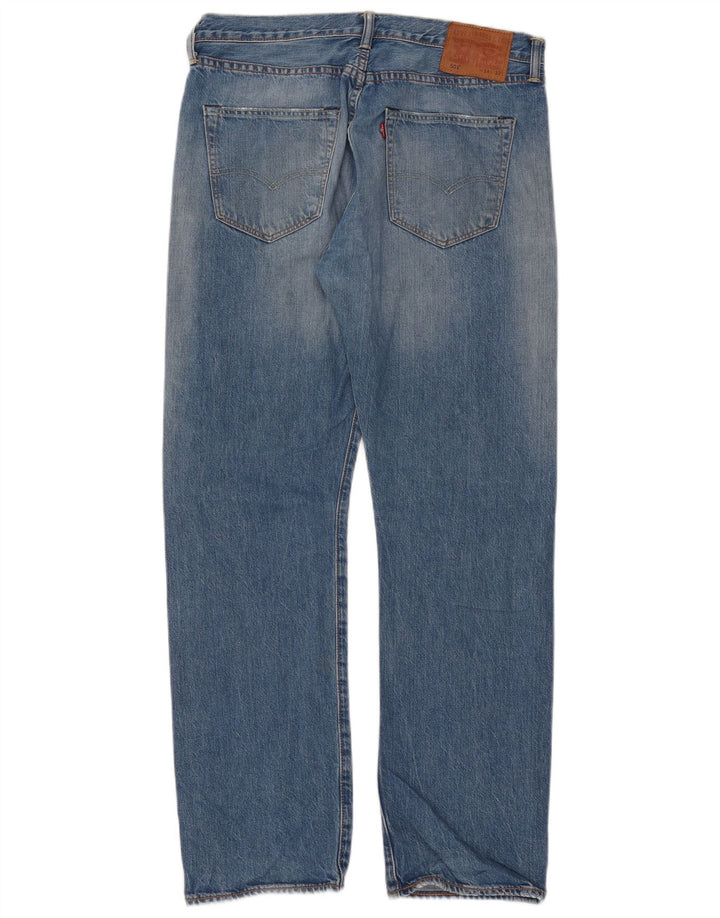 Levi's Jean Droit 501 Homme Bleu W34 L32 Coton
