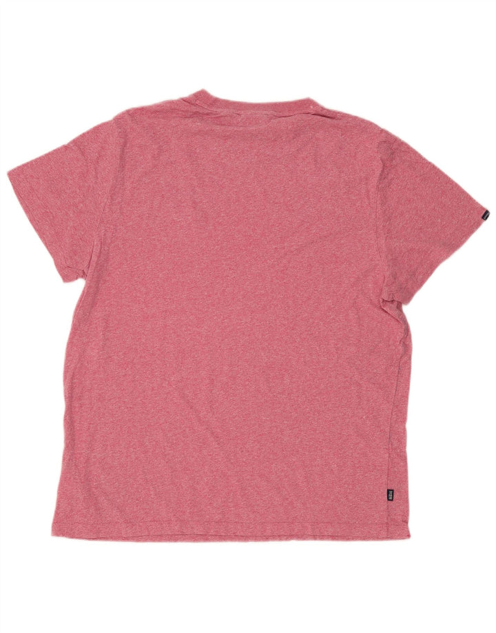 Superdry T-Shirt Homme Top 2XL Rose Coton