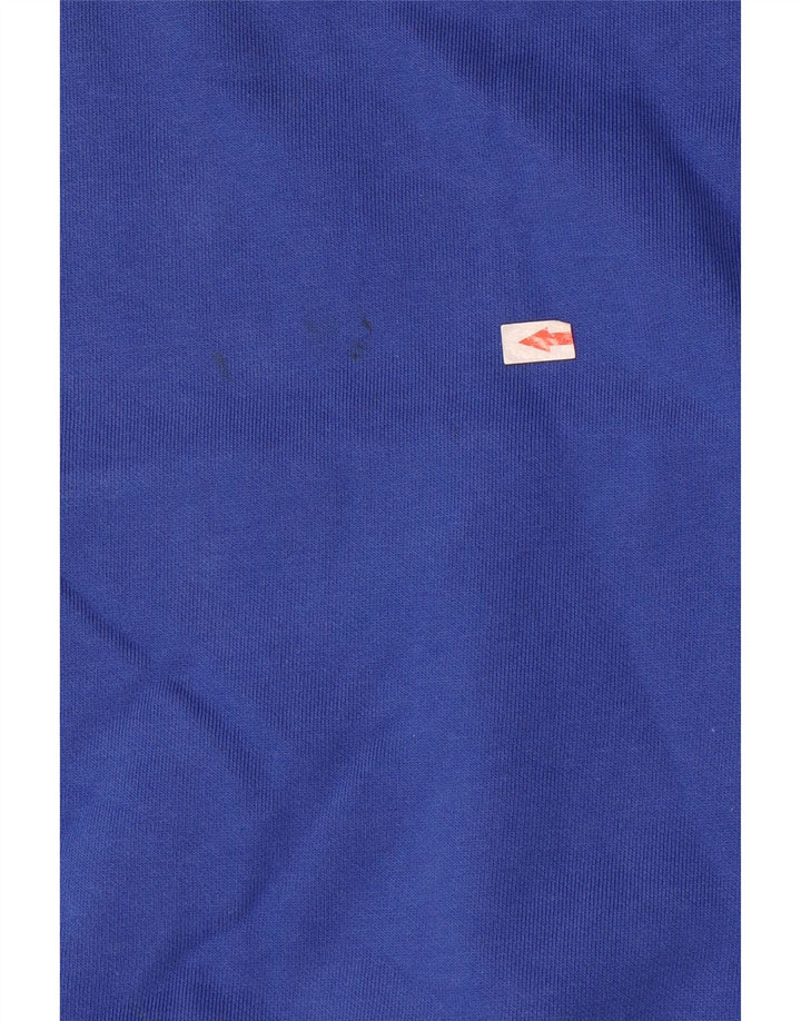 Champion Pull à Capuche Graphique Homme Bleu Moyen Coton