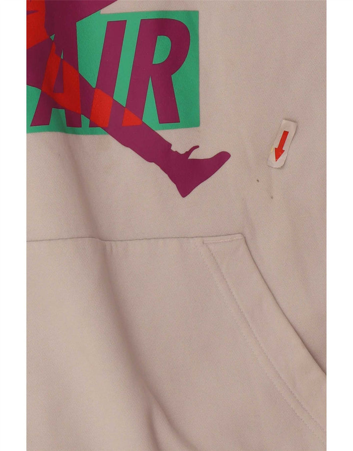 Jordan Pull à capuche graphique pour homme Blanc moyen