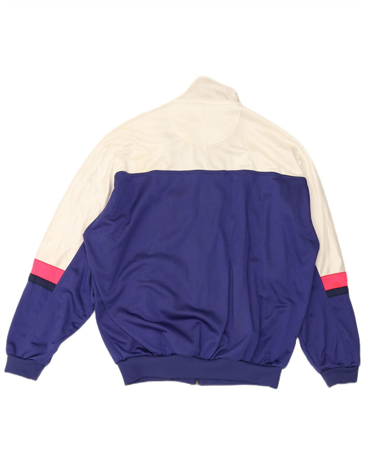 Asics Veste de Survêtement Graphique Homme IT 54 XL Bleu Colorblock