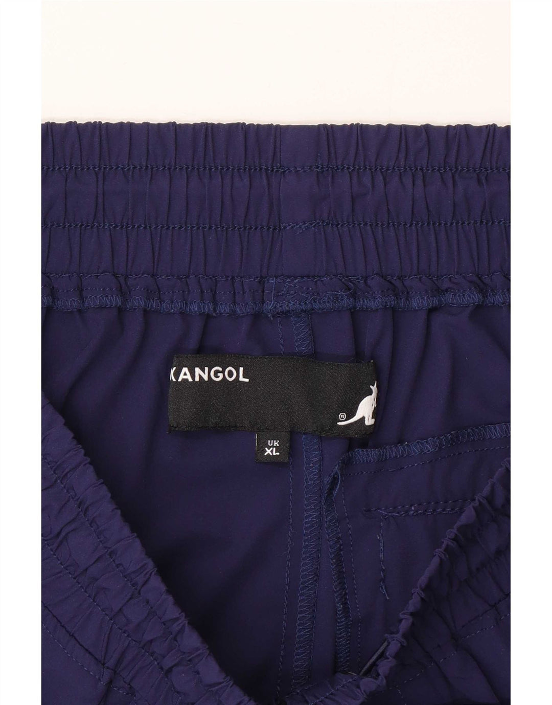 Kangol Short de sport cargo pour homme XL en nylon bleu marine