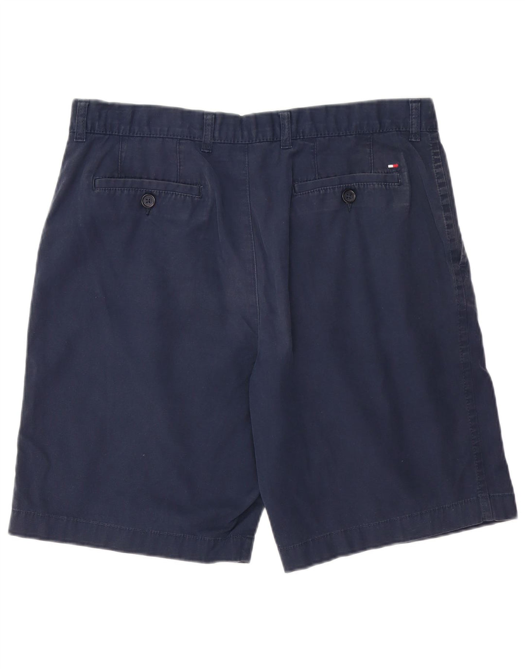 TOMMY HILFIGER Short Chino Homme W36 Large Bleu Marine Coton