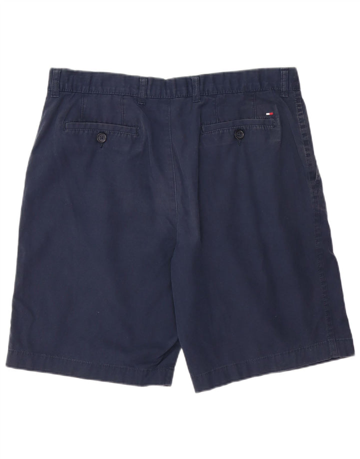 TOMMY HILFIGER Short Chino Homme W36 Large Bleu Marine Coton