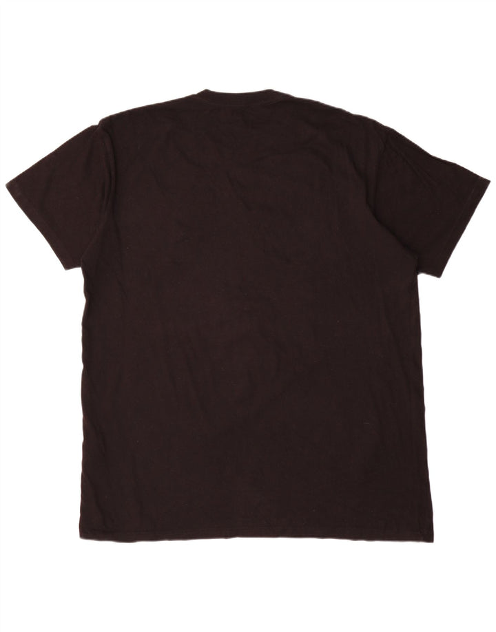 Vans T-Shirt Homme Haut Large Noir Coton