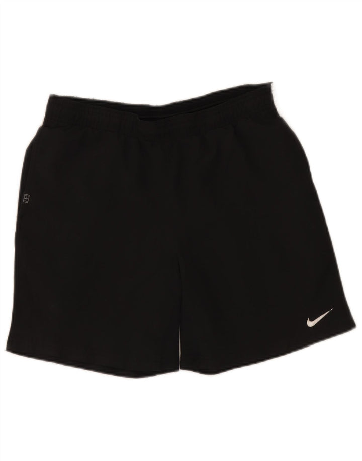 Nike Short de sport Dri Fit pour homme en polyester noir moyen