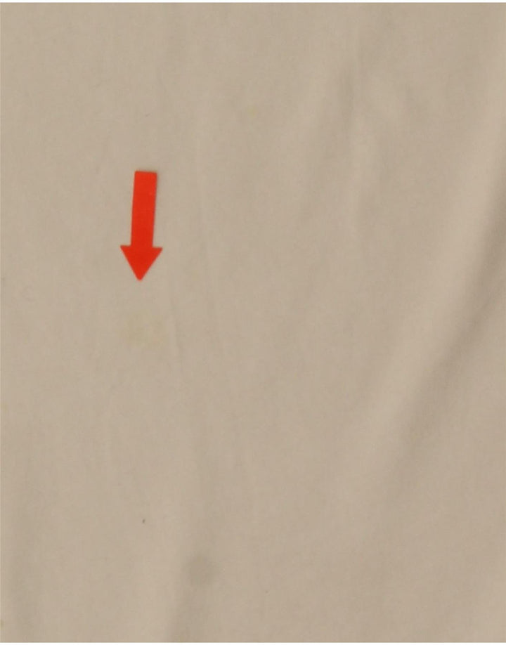 Levi's T-Shirt Graphique Top XL Homme Blanc Coton