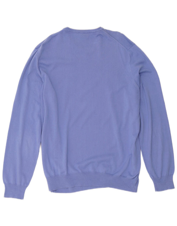 Marina Yachting Pull col bateau pour femme UK 20 2XL Bleu Coton