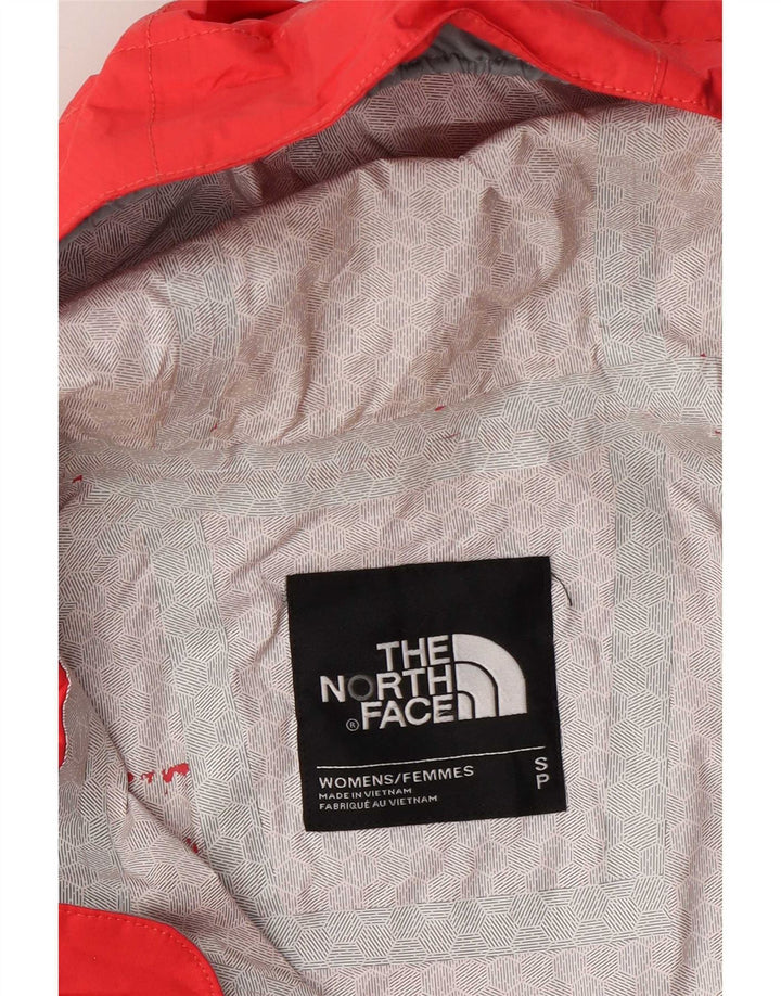 The North Face Veste de pluie à capuche pour femme UK 10 Small Orange