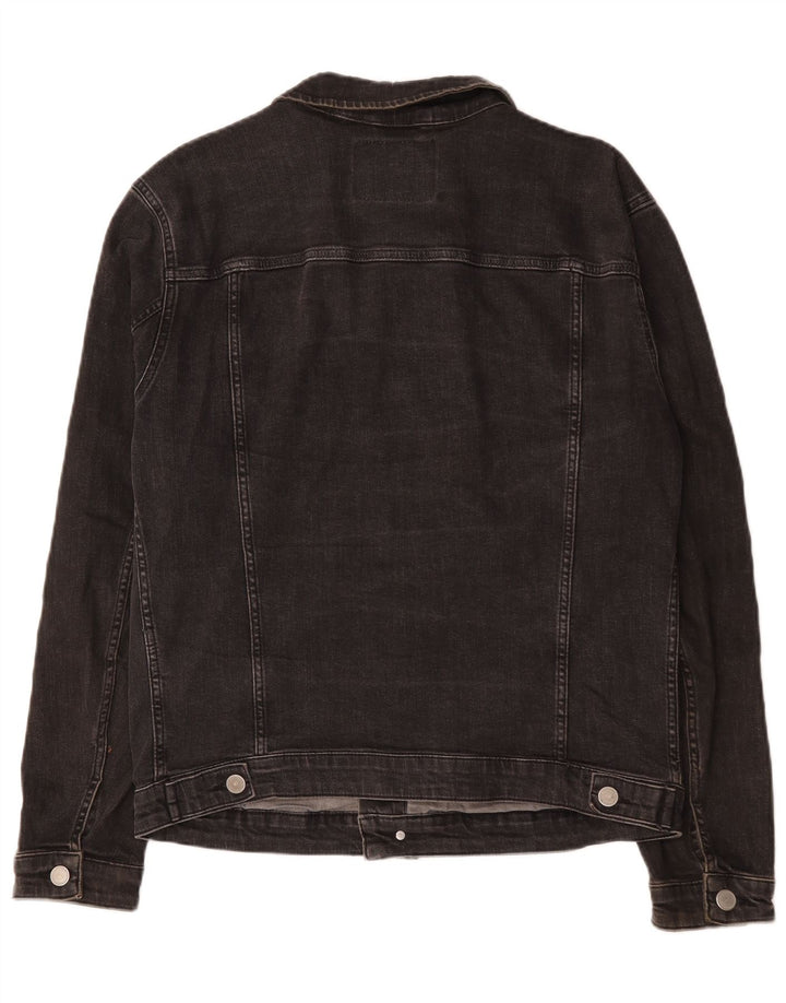 Jack & Jones Veste en Jean Homme UK 42 XL Gris Coton
