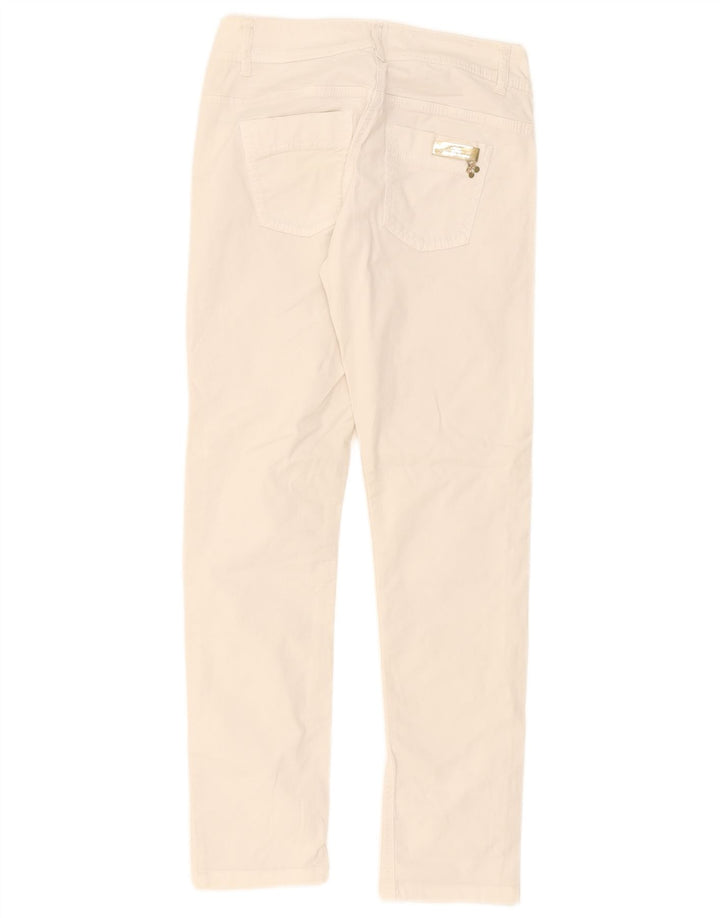 Elisabetta Franchi Jean Slim Femme W29 L29 Blanc