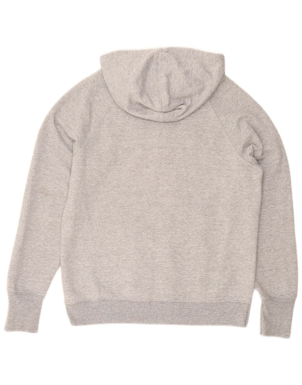 CHAMPION Pull à capuche graphique homme petit gris coton