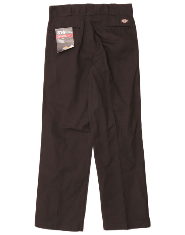 Dickies Mens 874 Original Fit Straight Chino Trousers W30 L30 Black