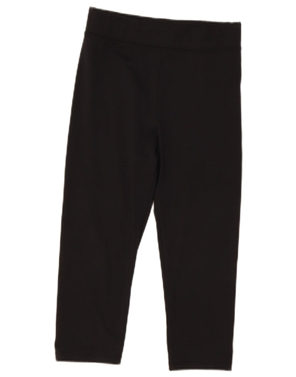 Marks & Spencer Legging Capri taille haute pour femme UK 8 Small Noir Polyester
