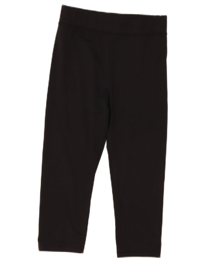 Marks & Spencer Legging Capri taille haute pour femme UK 8 Small Noir Polyester