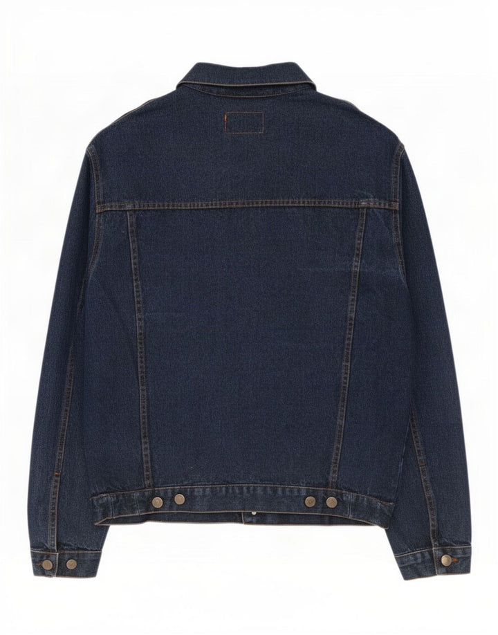veste en denim homme vintage UK 38 Bleu Marine Moyen