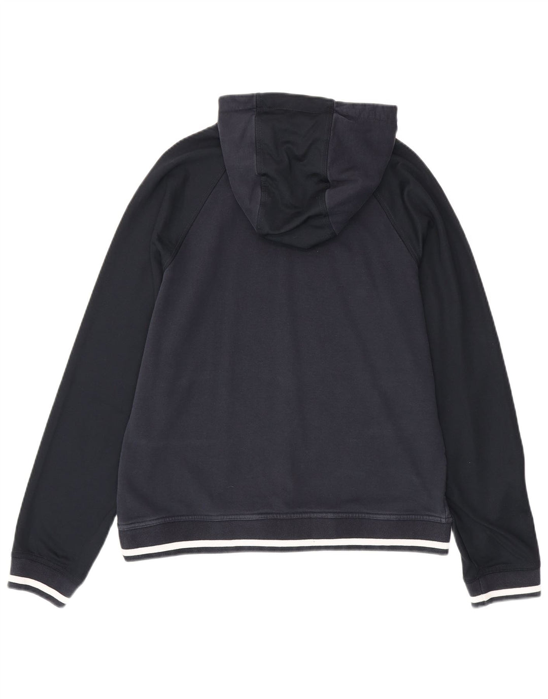 ARMANI EXCHANGE Pull à capuche graphique pour hommes, grand coton bleu marine