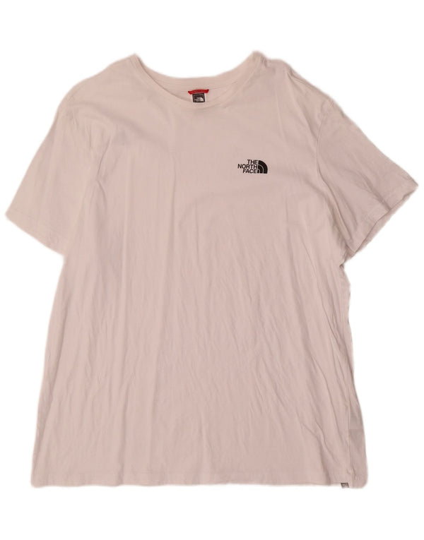 The North Face T-Shirt graphique pour hommes, haut 2XL en coton blanc