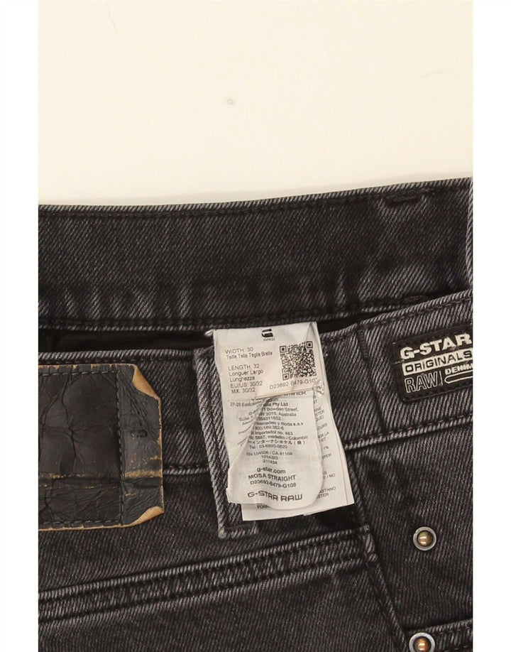 G-Star Jean droit homme W30 L32 gris coton