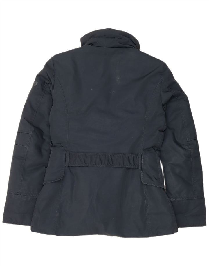 PEUTEREY Doudoune Femme IT 46 Large Bleu Marine Polyester