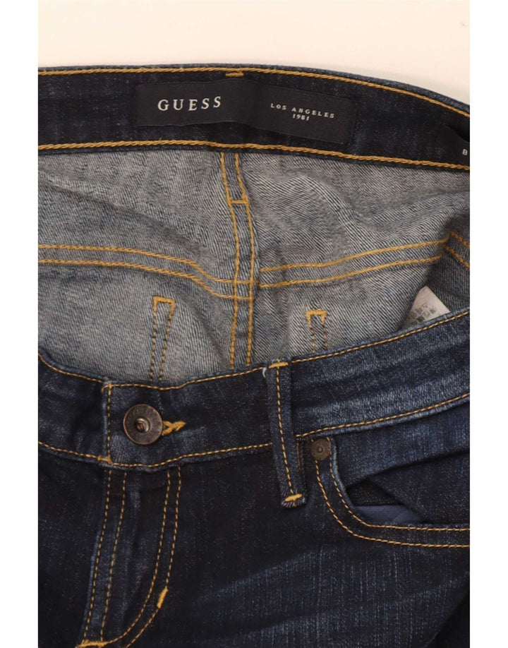 Guess Jean Bootcut Low Femme W29 L33 Bleu Marine Coton
