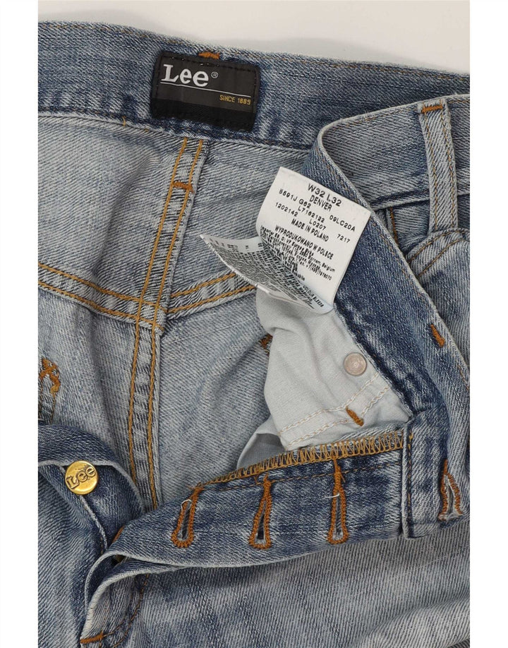 Lee Jeans Denver Bootcut Femme W32 L32 Bleu Coton