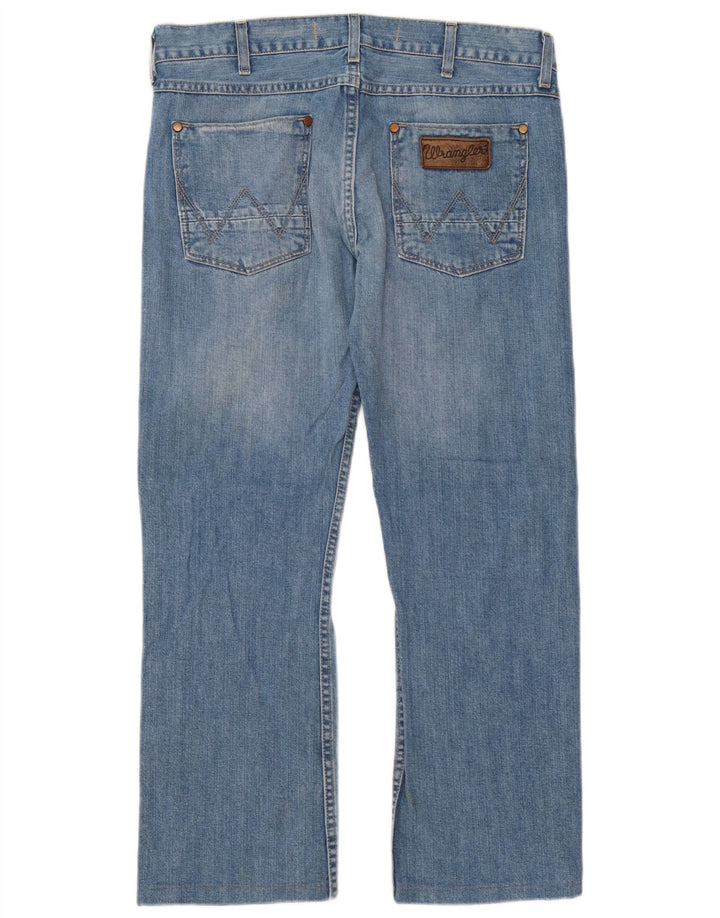 Wrangler Jean Droit Ace W33 L29 Homme Bleu Coton
