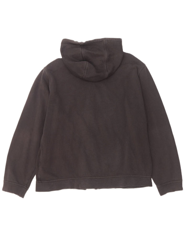 Nike Pull à capuche zippé graphique pour homme XL en coton gris
