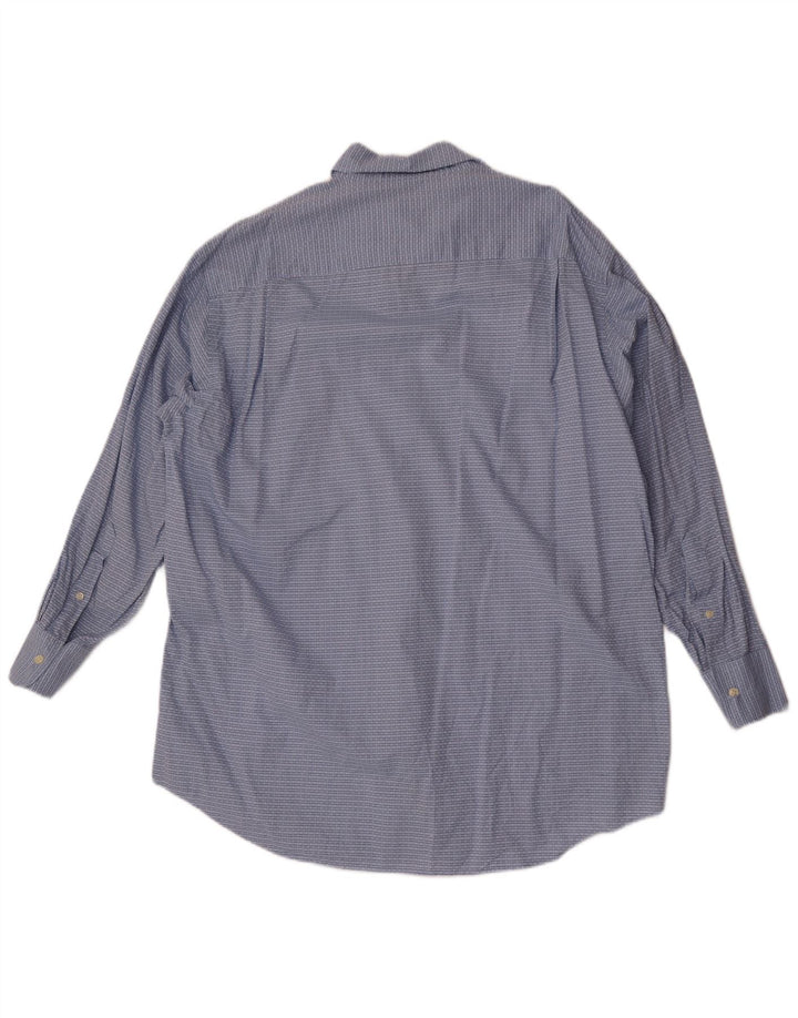 Nautica Chemise Homme Taille 16 1/2 Grand Coton à Carreaux Bleu