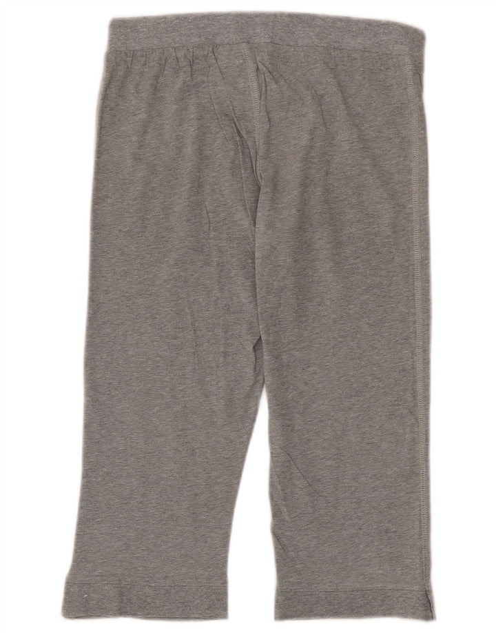 Champion Pantalon de Survêtement Capri Femme UK 12 Gris Moyen