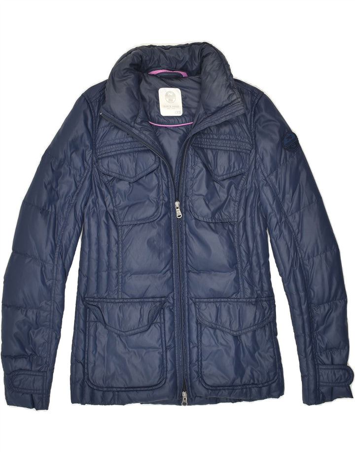 NORTH SAILS Veste matelassée pour femme UK 6 XS Bleu marine Polyester