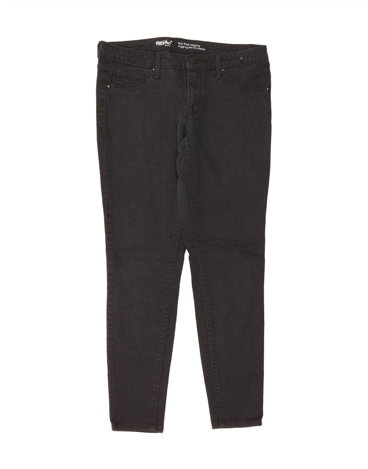 MOSSIMO Womens Mid Rise Jegging Jeans US 8 Medium W29 L29 Black Cotton Vintage Mossimo and Second-Hand Mossimo from Messina Hembry 