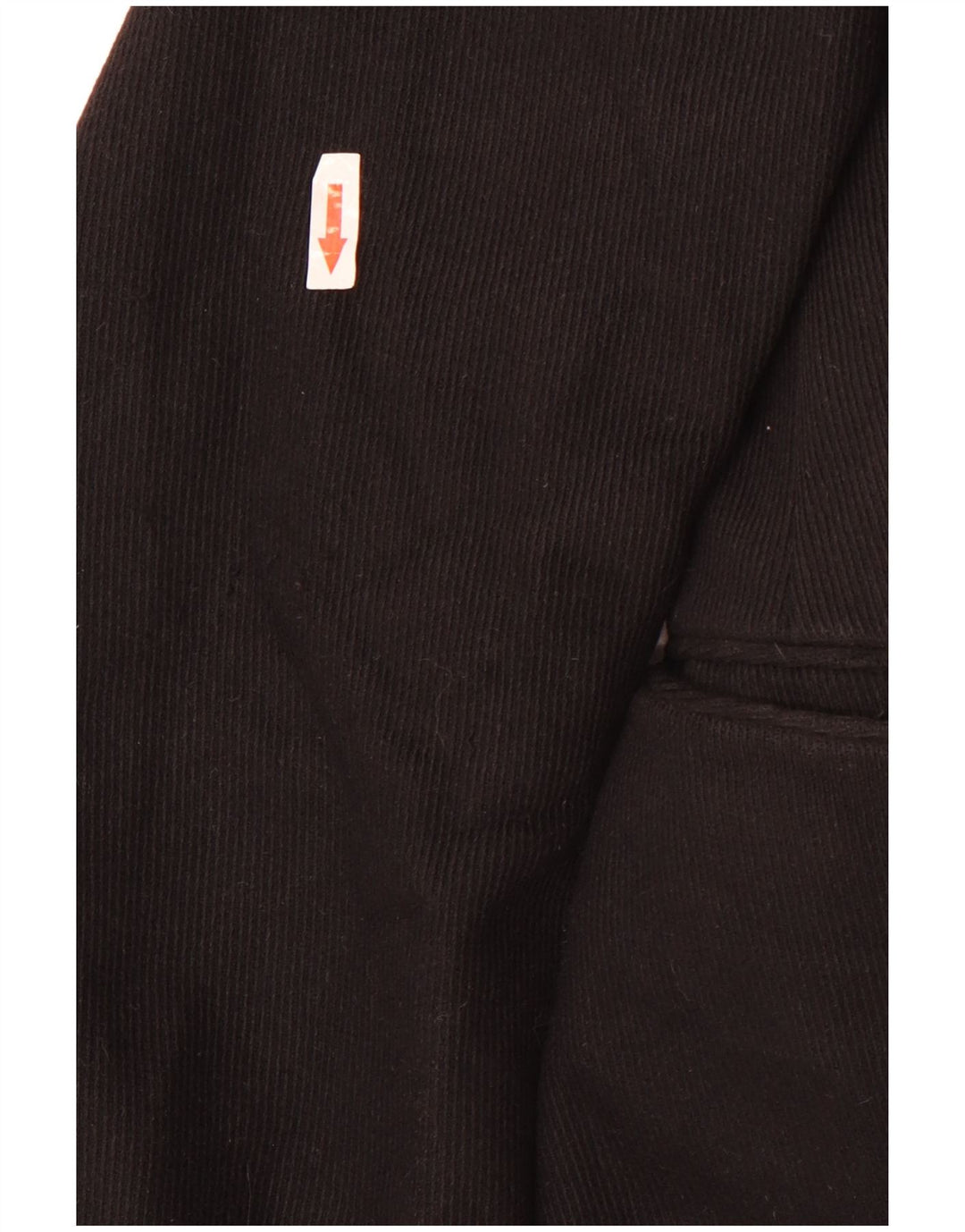 Fay Manteau en velours côtelé pour homme UK 40 Large Noir