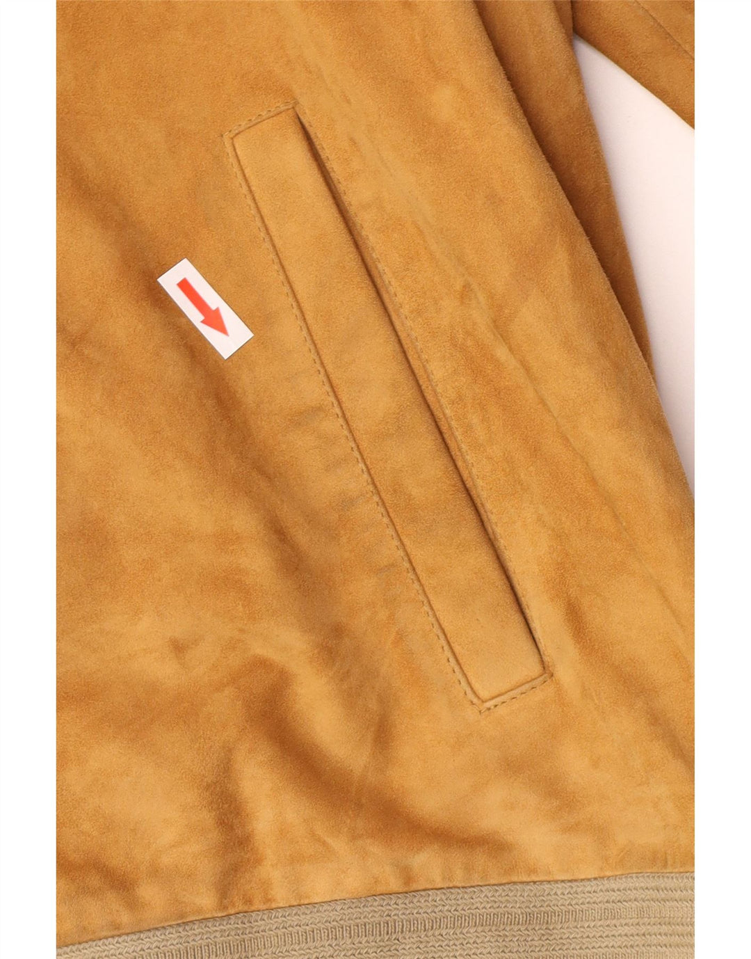 Gerani Veste Bomber En Daim Homme IT 56 3XL Cuir Beige
