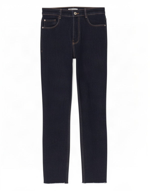 Zara Jean Slim Femme EU 36 XS W26 L26 Bleu Marine