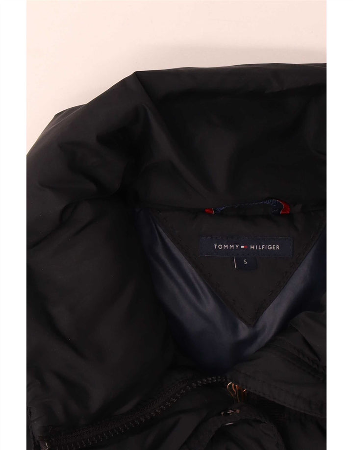 Tommy Hilfiger Veste matelassée surdimensionnée pour femme UK 10 Small Bleu marine