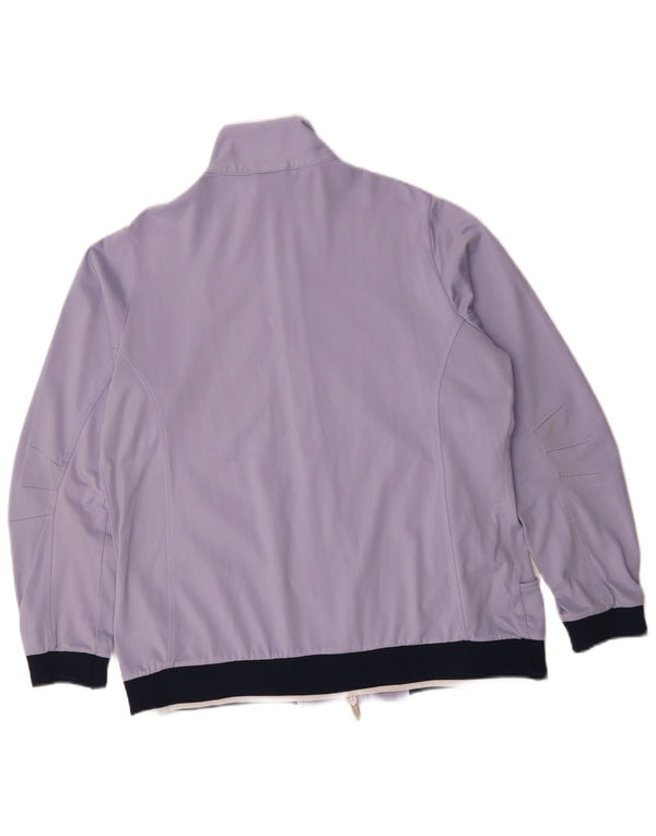 Champion Veste de survêtement Easy Fit pour femme UK 18 XL Violet Colourblock