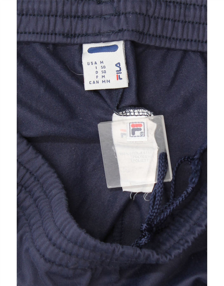 Fila Pantalon de survêtement homme IT 50 bleu marine moyen polyester color block