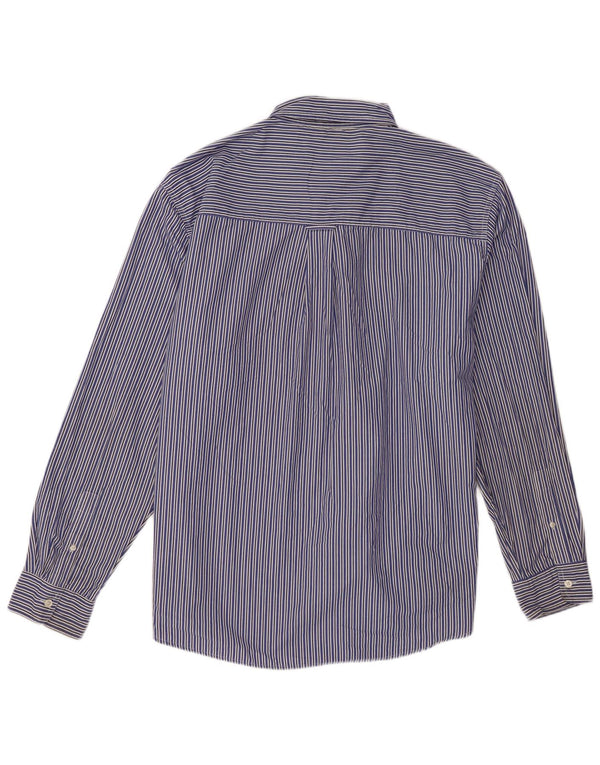 Chaps Chemise Homme 2XL Bleu Rayé Coton