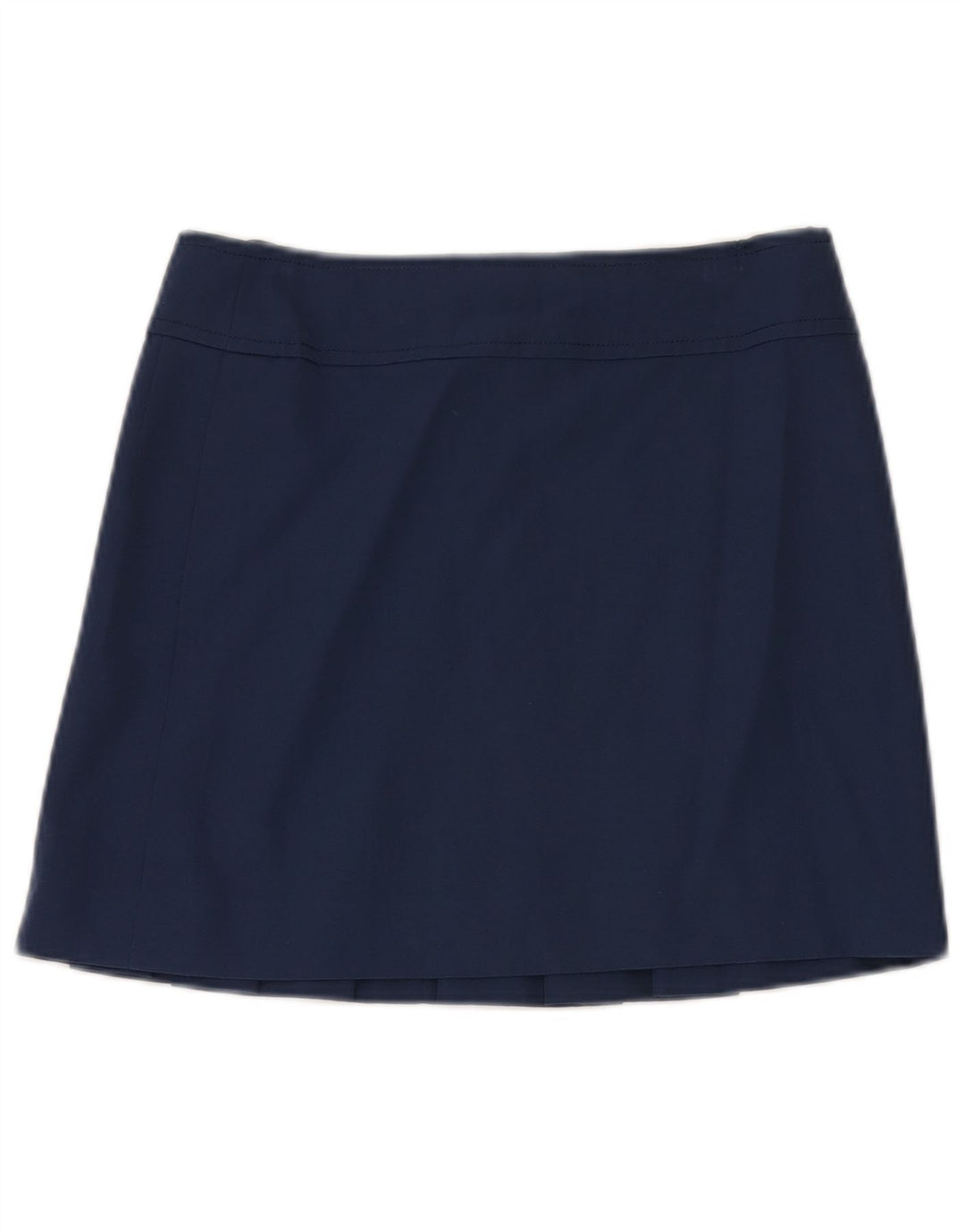 vintage Femme Plissée Mini Jupe W30 Bleu Marine Moyen