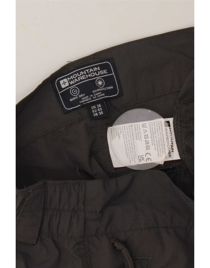 Mountain Warehouse Short cargo pour homme W36 en nylon gris Taille L