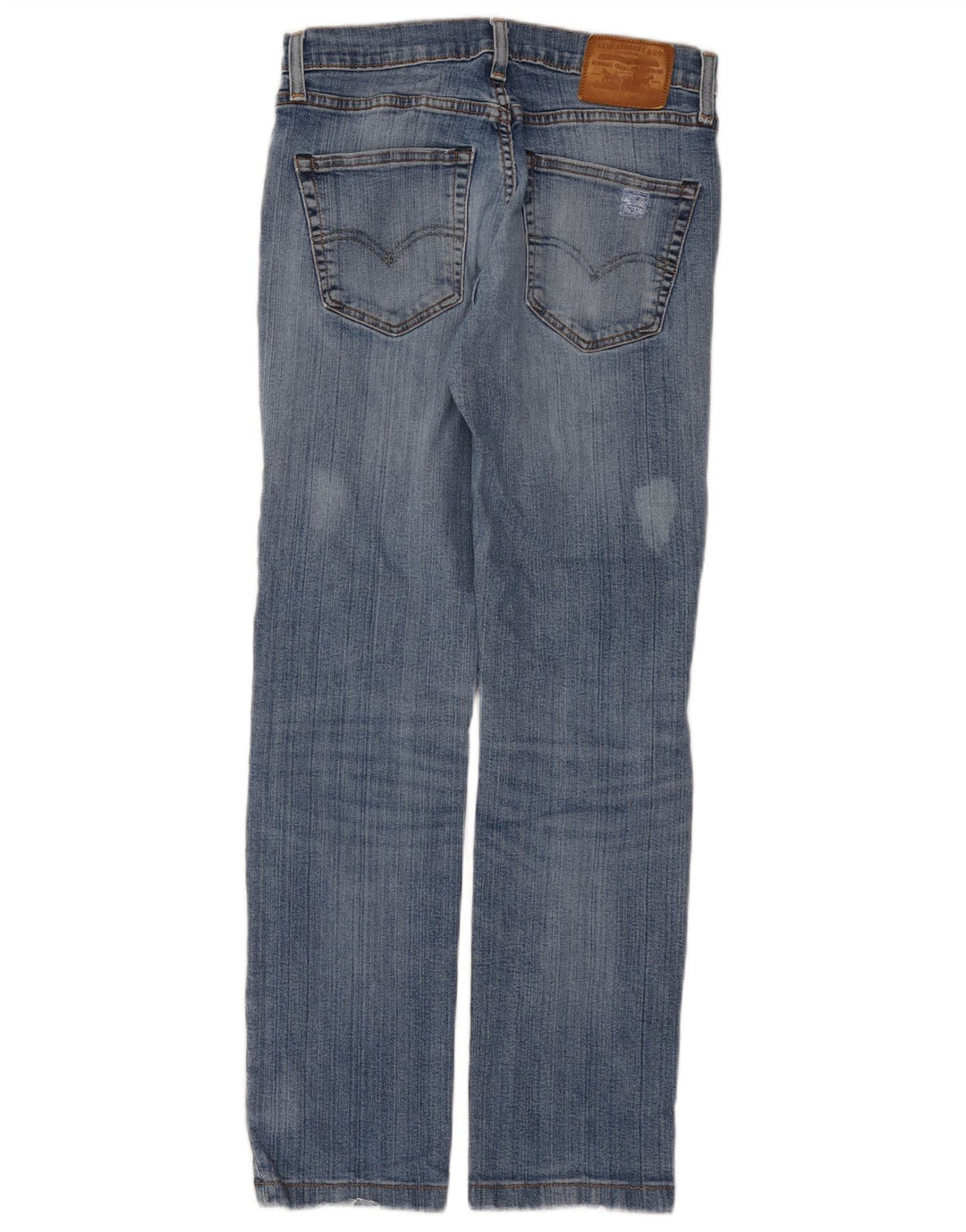 Levi's Jean Slim Effet Déchiré W31 L29 Homme Bleu Coton