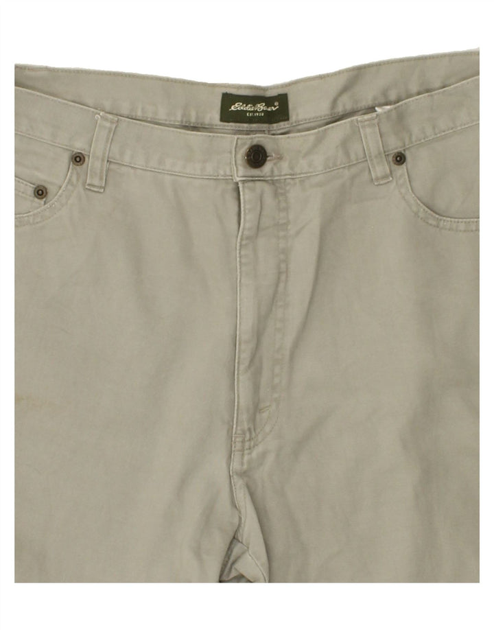 EDDIE BAUER Womens Casual Shorts W32 Large Grey Vintage Eddie Bauer and Second-Hand Eddie Bauer from Messina Hembry 